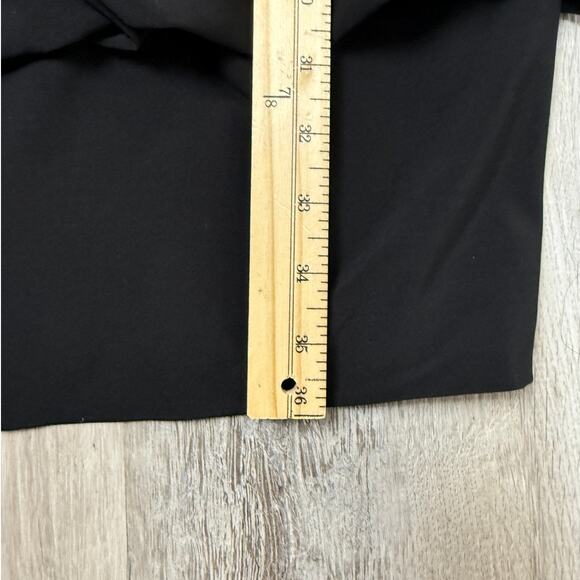 Eliza J Black Pleated V-Neck Sleeveless Sheath Dress Size 10 Classic Chic - Picture 5 of 14